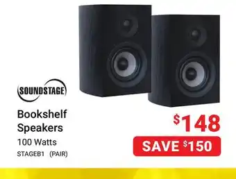 Visions Electronics Soundstage bookshelf speakers offer