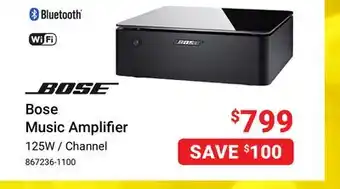 Visions Electronics Bose music amplifier offer