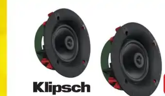 Visions Electronics Klipsch 6.5 in-ceiling speaker offer