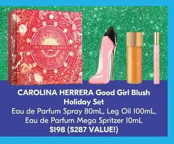 Shoppers Drug Mart Carolina herrera good girl blush holiday set offer