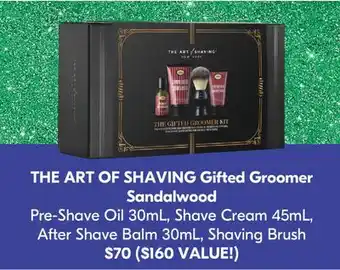 Shoppers Drug Mart The art of shaving gifted groomer sandalwood offer