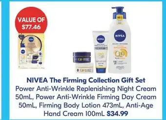 Shoppers Drug Mart Nivea the firming collection gift set offer