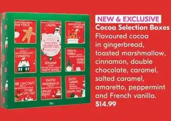 Shoppers Drug Mart Cocoa selection boxes offer