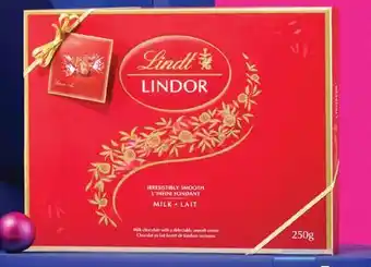 Lindt lindor milk chocolate gift box