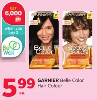 Rexall Garnier belle color hair colour offer