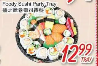 Foody Mart Foody sushi party tray offer