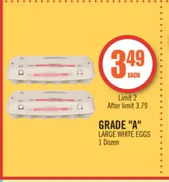 Shoppers Drug Mart Grade a large white eggs offer