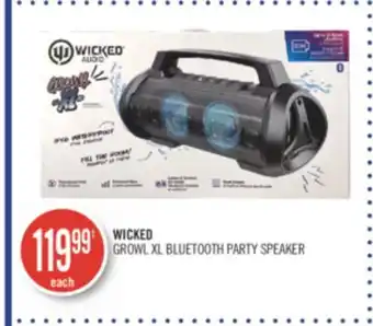 Shoppers Drug Mart Wicked growl xl bluetooth party speaker offer