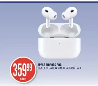 Shoppers Drug Mart Apple airpods pro 2nd generation with charging case offer