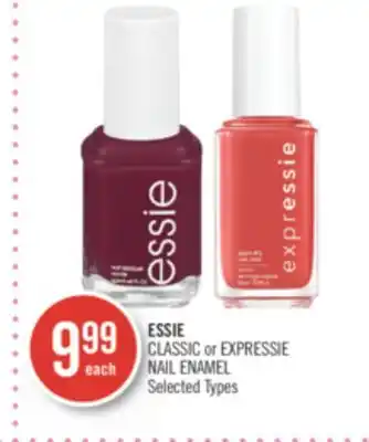 Shoppers Drug Mart Essie classic or expressie nail enamel offer