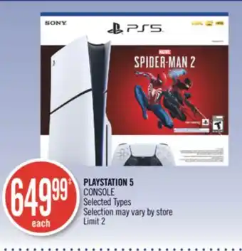 Shoppers Drug Mart Playstation 5 console offer