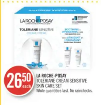 Shoppers Drug Mart La roche-posay toleriane cream sensitive skin care set offer