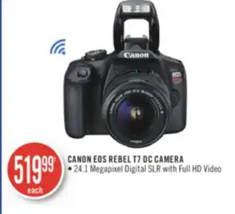 Shoppers Drug Mart Canon eos rebel t7 dc camera offer