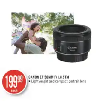 Shoppers Drug Mart Canon ef 50mm f/1.8 stm offer