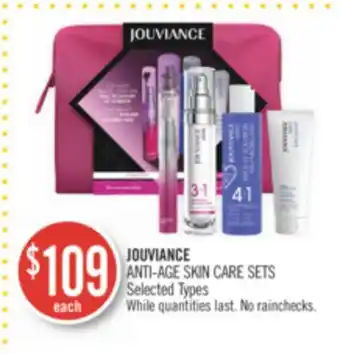 Shoppers Drug Mart Jouviance anti-age skin care sets offer