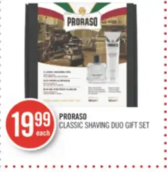 Shoppers Drug Mart Proraso classic shaving duo gift set offer