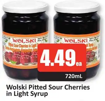 Starsky Wolski pitted sour cherries in light syrup offer