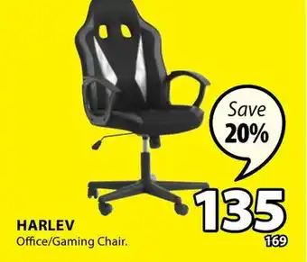JYSK Harlev office/gaming chair offer