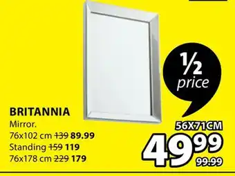 JYSK Britannia mirror offer