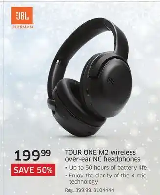 The Source Jbl tour one m2 wireless over-ear nc headphones offer