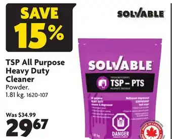 Home Hardware Tsp all purpose heavy duty cleaner offer
