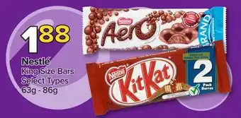 PharmaChoice Nestlé king size bars offer