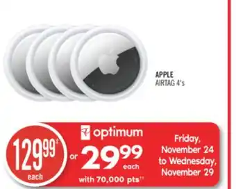 Shoppers Drug Mart Apple airtag offer