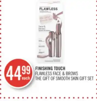 Shoppers Drug Mart Finishing touch flawless face & brows the gift of smooth skin gift set offer