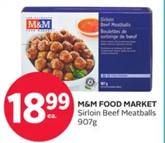 Rexall M&m food market sirloin beef meatballs offer