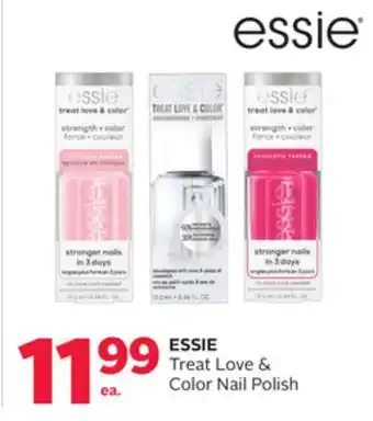 Rexall Essie treat love & color nail polish offer