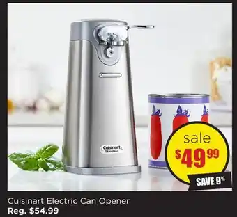 Kitchen Stuff Plus Cuisinart electric can opener offer