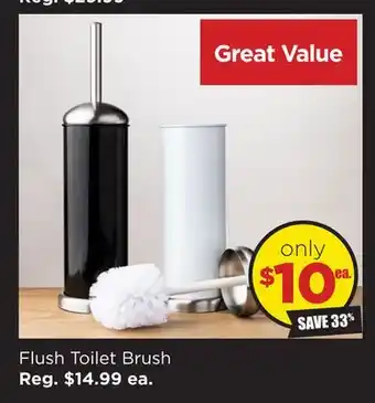 Kitchen Stuff Plus Flush toilet brush offer
