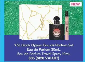 Pharmaprix Ysl black opium set 30ml, travel spray 10ml offer