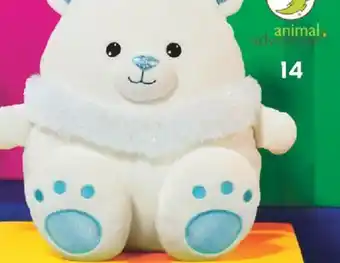 Pharmaprix Pudgie pals plush, polar bear offer