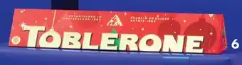 Pharmaprix Toblerone festive milk chocolate offer
