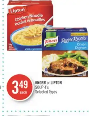 Shoppers Drug Mart Knorr or lipton soup offer