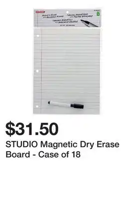 Dollarama Studio magnetic dry erase board - case of 18 offer