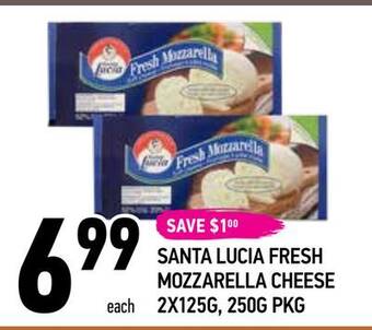 Coppa's Fresh Market Santa lucia fresh mozzarella cheese offer