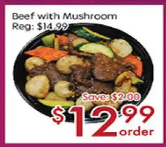 Sunny Food Mart Beef with mushroom offer