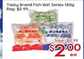 Sunny Food Mart Tasty brand fish ball series offer