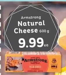 IGA Armstrong Natural Cheese 600g offer