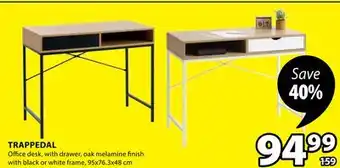 JYSK Trappedal office desk offer