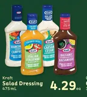IGA Kraft Salad Dressing offer
