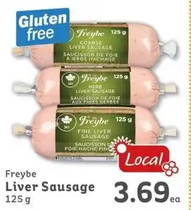 IGA Freybe Liver Sausage offer