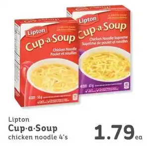 IGA Lipton Cup-a-Soup Chicken Noodle 4s offer