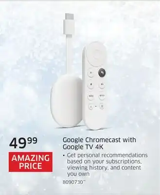 The Source Google chromecast with google tv 4k offer