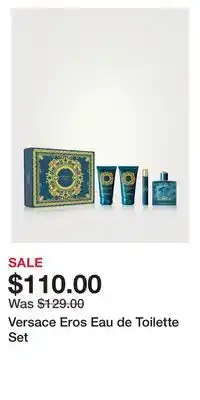 Holt Renfrew Versace eros eau de toilette set offer