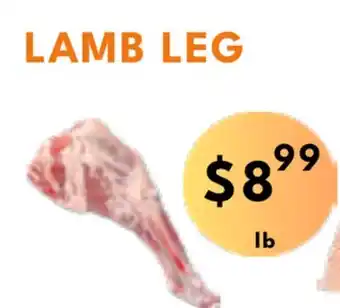 Food World Supermarket Lamb leg offer