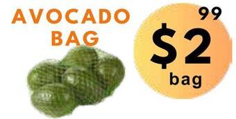 Food World Supermarket Avocado bag offer