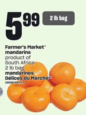 Independent City Market Mandarines délices du marché, 2 lb bag offer
